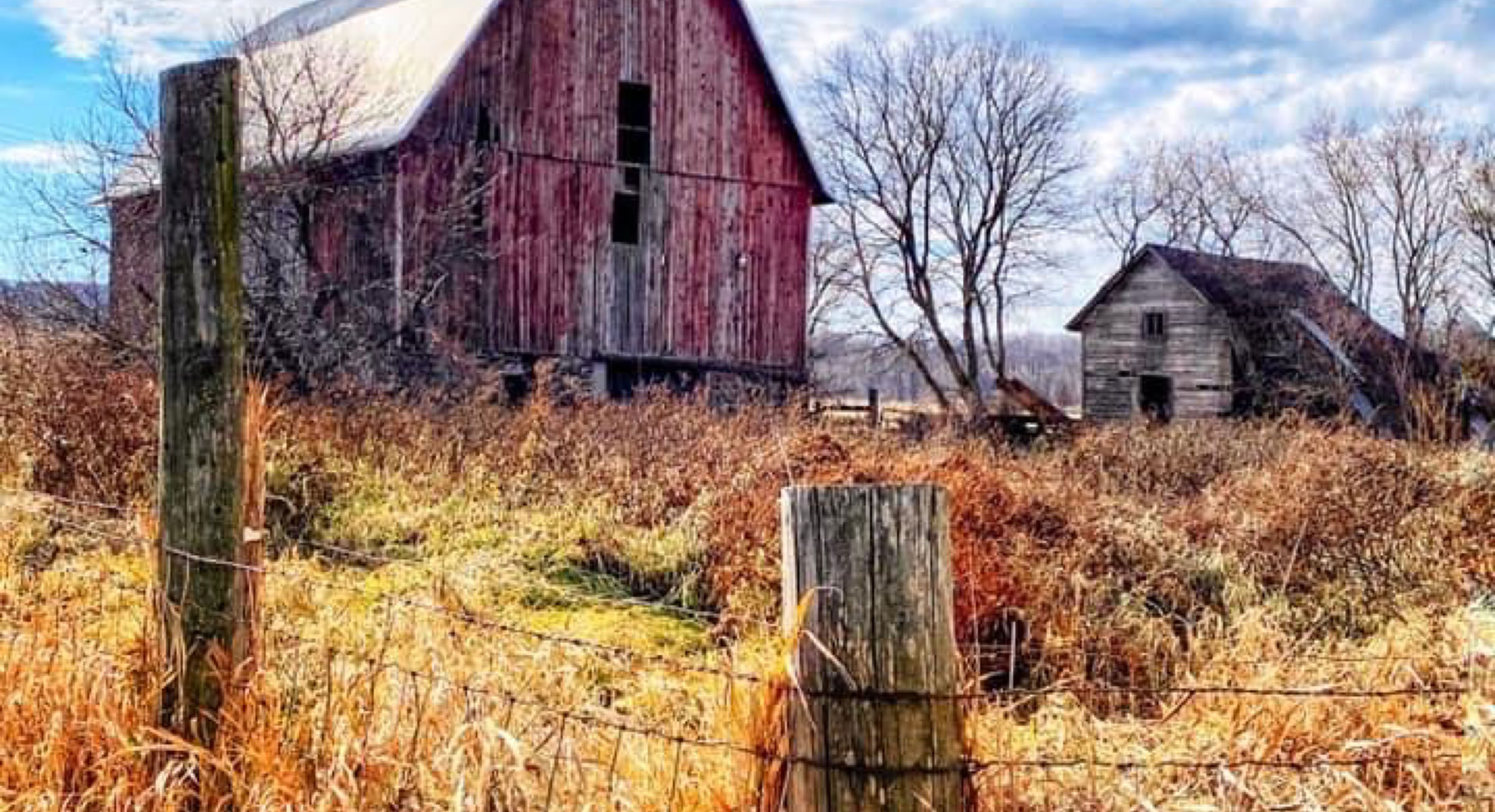 Landscape Photography Farm scene, early fall. Bruce Starszak Photography